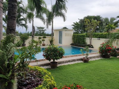 Hua Hin house, orchid palm 4 pool villa soi 88 up