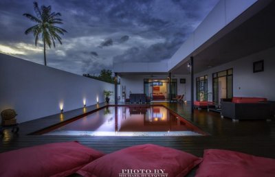 Luxury Bali Villa with Pool Lake in Hua Hin5 Mins Drive South of Hua Hin Center