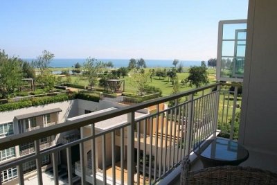 Fully Furnished Golf and Sea View Apartment Near Hua Hin Town