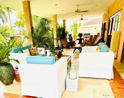 Big pool villa 3 beds 2 bathrooms – House soi 114 Hua Hin