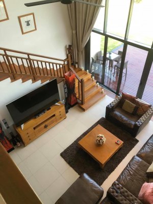 Luxurious course-side villa in Black Mountain Golf Club for sale Hua Hin