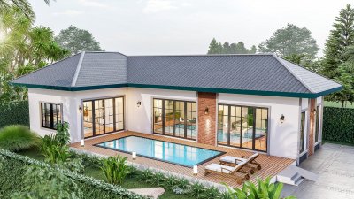 Luxury Brand New Pool Villa near Palm Hills Hua Hin