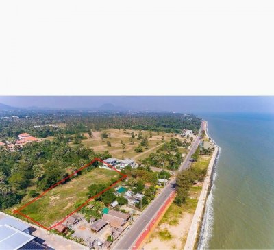 Beautiful Land for sale only 50 Meter to the Beach 🔥@ Pak Nam Pran,Pranburi