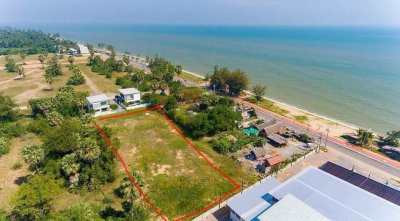Beautiful Land for sale only 50 Meter to the Beach 🔥@ Pak Nam Pran,Pranburi
