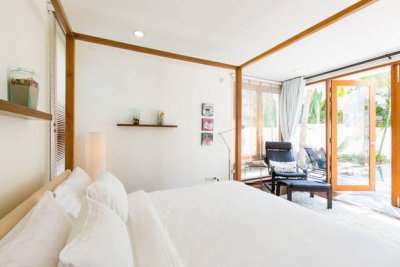 Pranburi/Hua Hin privat pool villa pak nam pran 330 kvm vid stranden