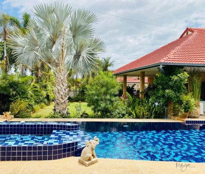 Big pool villa 3 beds 2 bathrooms – House soi 114 Hua Hin