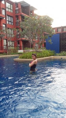 Bluroc condo 2 sovrum nära city vid stranden Hua Hin