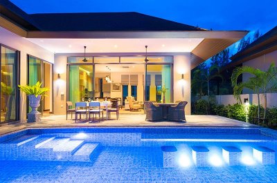 Panorama Pool Villas Luxury Brand new in Black Mountain Hua Hin
