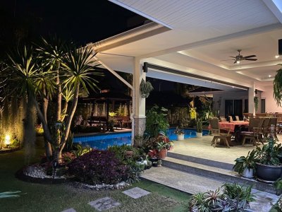Luxury 5 Bed Pool Villa Near Palm Hills Golf Course Villa Property Hua Hin