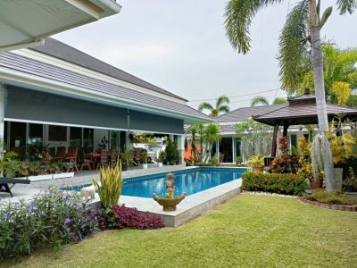 Luxury 5 Bed Pool Villa Near Palm Hills Golf Course Villa Property Hua Hin