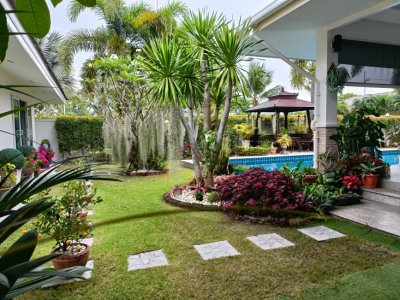 Luxury 5 Bed Pool Villa Near Palm Hills Golf Course Villa Property Hua Hin