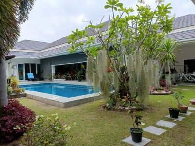 Luxury 5 Bed Pool Villa Near Palm Hills Golf Course Villa Property Hua Hin