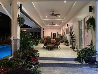 Luxury 5 Bed Pool Villa Near Palm Hills Golf Course Villa Property Hua Hin