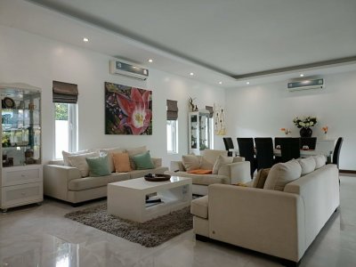 Luxury 5 Bed Pool Villa Near Palm Hills Golf Course Villa Property Hua Hin