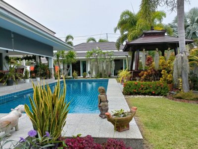 Luxury 5 Bed Pool Villa Near Palm Hills Golf Course Villa Property Hua Hin