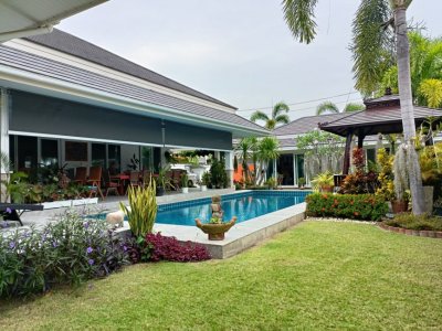 Luxury 5 Bed Pool Villa Near Palm Hills Golf Course Villa Property Hua Hin