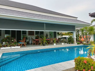 Luxury 5 Bed Pool Villa Near Palm Hills Golf Course Villa Property Hua Hin