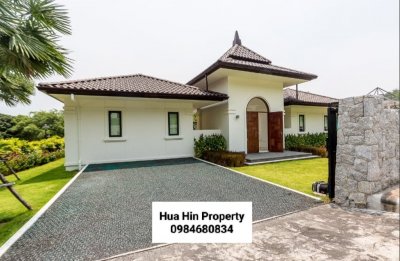 Luxury pool villa for sale at Banyan Residence Hua Hin