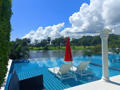 Luxury big pool villa in Palm Hills golf resort Hua Hin
