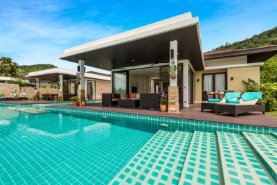 The Spirit 2 Fantastic Pool Villas with 5 Bedrooms & Sea Views & Very Large Infinity Edge Pool