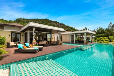 The Spirit 2 Fantastic Pool Villas with 5 Bedrooms & Sea Views & Very Large Infinity Edge Pool