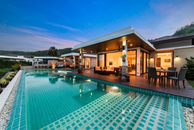 The Spirit 2 Fantastic Pool Villas with 5 Bedrooms & Sea Views & Very Large Infinity Edge Pool