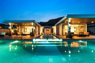 The Spirit 2 Fantastic Pool Villas with 5 Bedrooms & Sea Views & Very Large Infinity Edge Pool