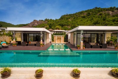 The Spirit 2 Fantastic Pool Villas with 5 Bedrooms & Sea Views & Very Large Infinity Edge Pool