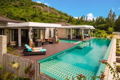 The Spirit 2 Fantastic Pool Villas with 5 Bedrooms & Sea Views & Very Large Infinity Edge Pool