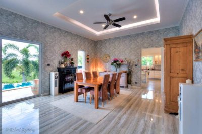 Luxury big private pool villa near Black Mountain Hua Hin