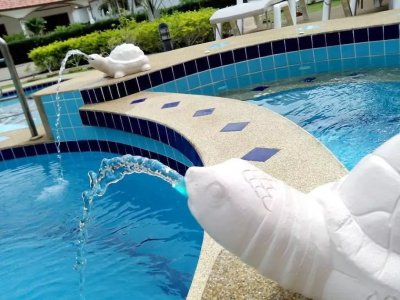 Big pool villa 4 bed room soi 70 near city Hua Hin