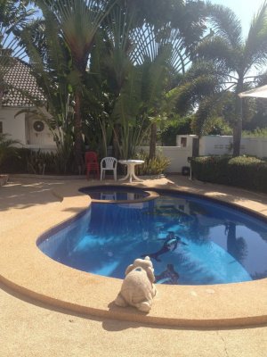 Tropical Garden Village large pool villa in Hua Hin, Cha-am