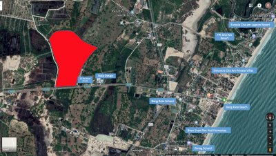 Land for Sale 103 Rai in Cha-am/Hua Hin