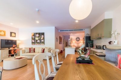 Beautifully Landscaped 3 Bed Beachfront Condo Hua Hin