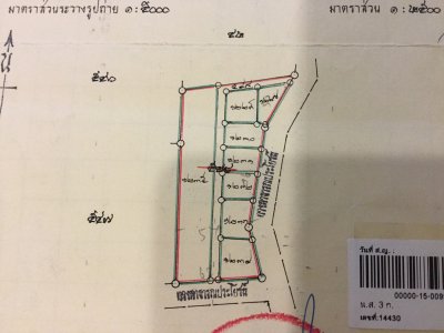 6 Rai of land for sale behind Orchid Palm Homes, top of Soi 88 Hua Hin