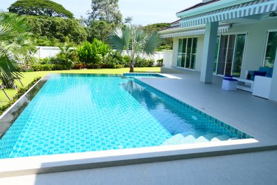 Woodlands new built pool villa 335 sqm ready to move in Hua Hin