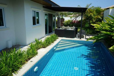 Orchid Paradise Homes OPV B7 pool villa near city Hua Hin