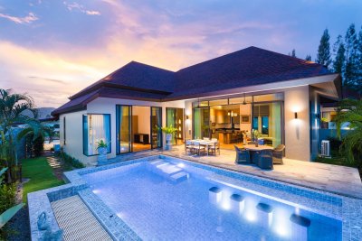 Panorama Pool Villas Luxury Brand new in Black Mountain Hua Hin