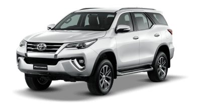 Toyota fortuner 2,4 L automatic 7 seat 2018-2019